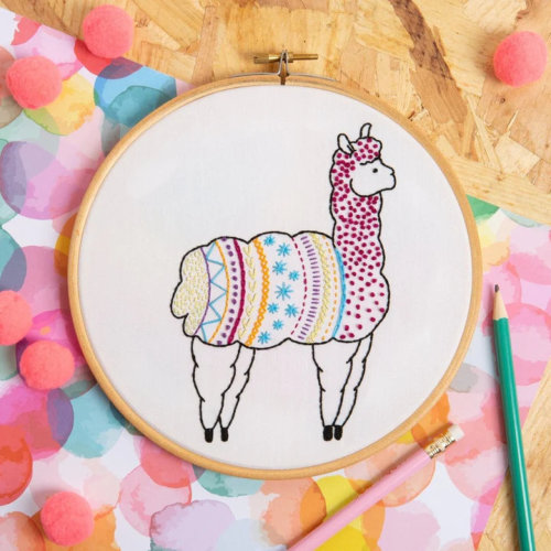 alpaca embroidery
